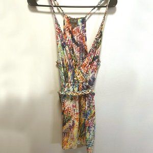 NEIMAN MARCUS CUSP - Mulitcolored Braided Dress Medium